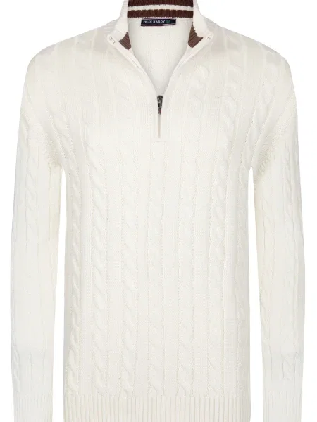 Felix Hardy Pulover vuneno bijela