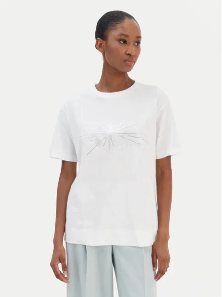 JOOP! Tricou Tesia argintiu alb