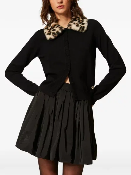 Tafta fustă Twinset negru