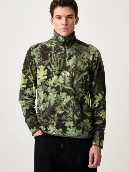 The North Face hanorac pentru bărbați din polar Novelty verde