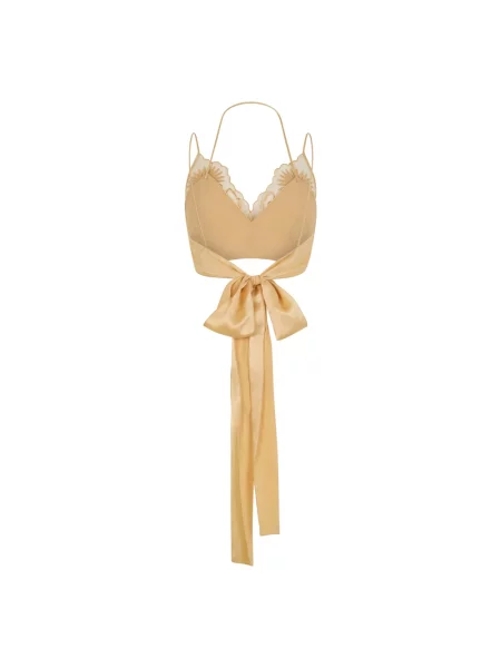 Top Alberta Ferretti żółty