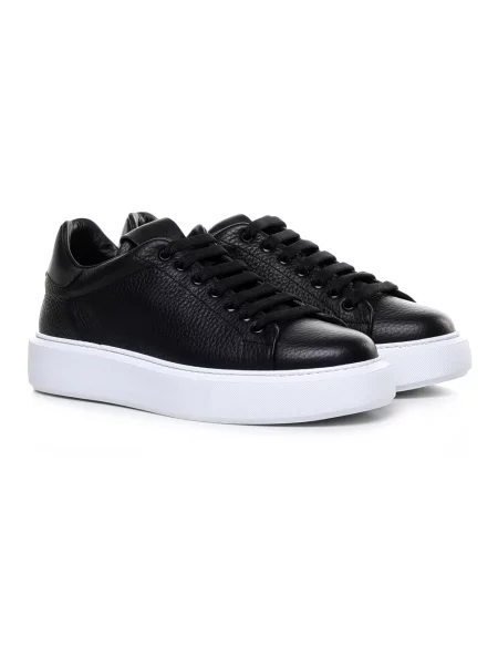 Sneakersy Giuliano Galiano skórzane czarne