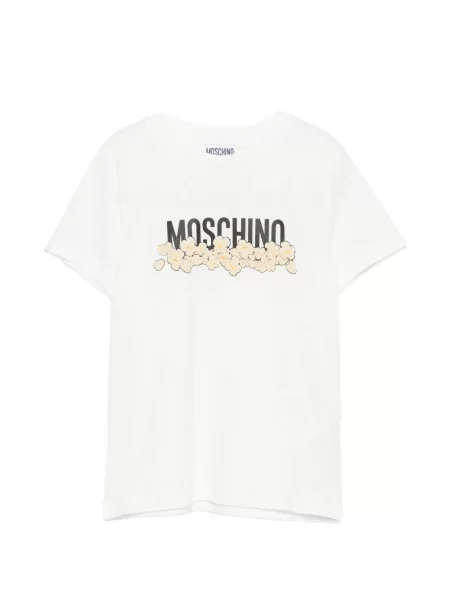 Koszulka dziecięca Moschino biała