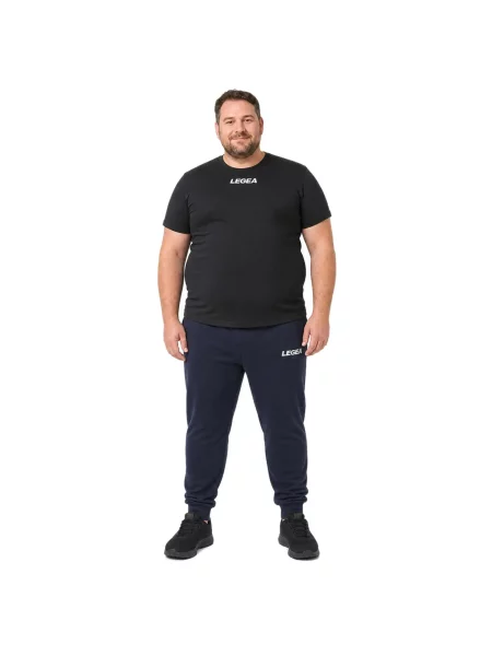 Spodnie sportowe MESSICO oversize z niebieskie