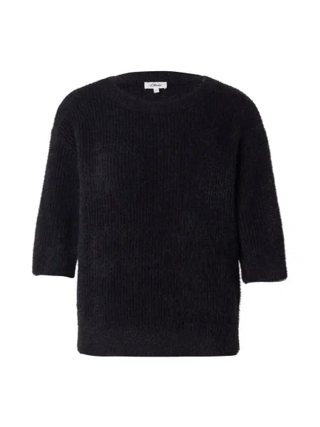 S.Oliver Pulover črna
