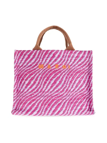 Shopperka Marni różowa