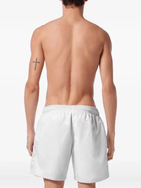 Slip de baie Philipp Plein alb