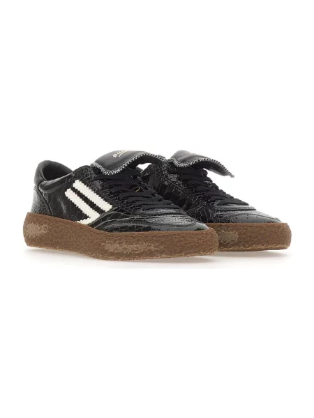 Sneakersy Puraai skórzane czarne