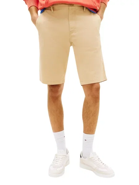 Bermude Tommy Hilfiger Jeans portocaliu