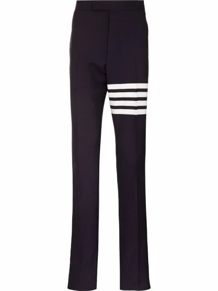 Spodnie Thom Browne niebieskie