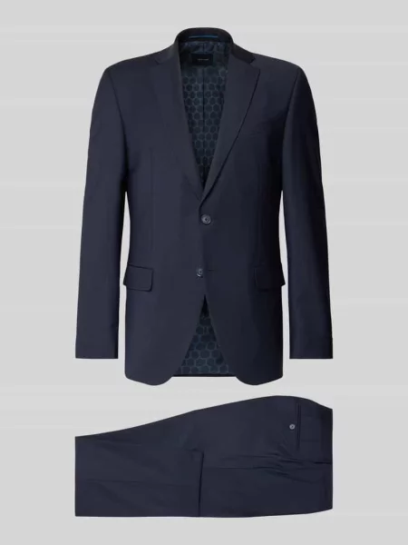 Garnitur krój slim fit z marynarka na 2 model Grant' Pierre Cardin