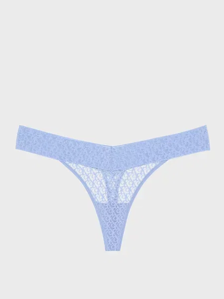 Стрінги Calvin Klein з низькою посадкою блакитні