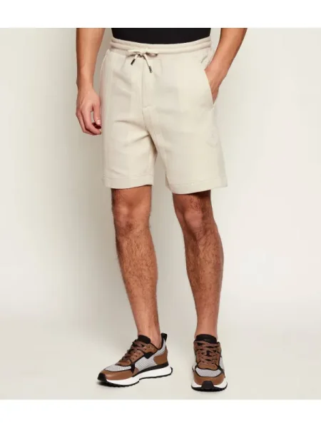 BOSS GREEN Pantaloni scurți JT_BB BC Lux Huxley bej