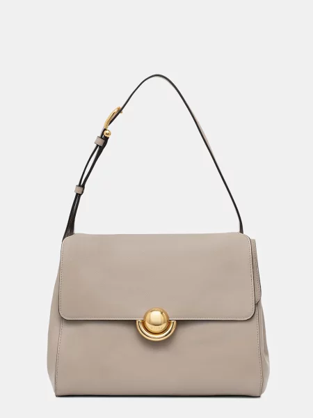Táska Furla Domus S IT bézs