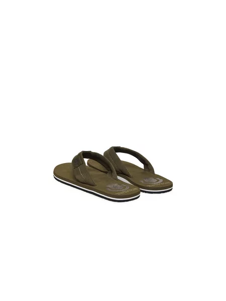 Šlepetės per pirštą Tommy Hilfiger Patch Hilfiger Beach Sandal žalia