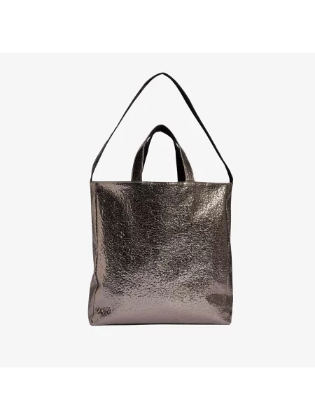 Чанта adidas Adicolor Shopper Metal Pu Grey Three Universal сиво