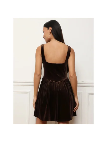 Rochie La Modeuse maro