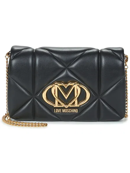 Geanta crossbody Love Moschino negru