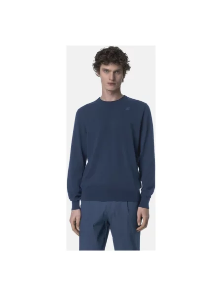 Sweter K-way niebieski