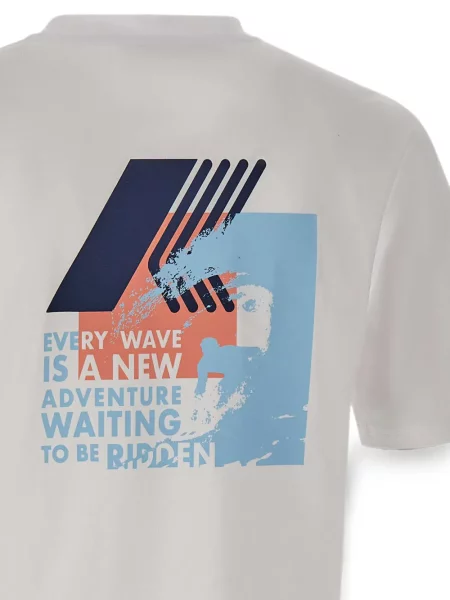 Tricou K-way alb