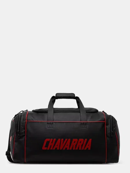 Adidas Originals x Willy Chavarria ταξιδιωτική τσάντα δερμάτινη μαύρο