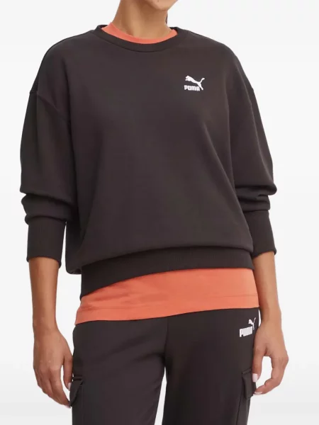 Pulover Puma cu imagine clasic negru