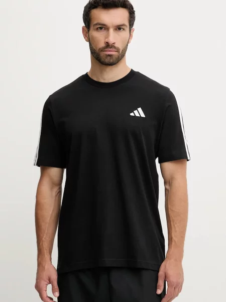 Tričko adidas s aplikací černá