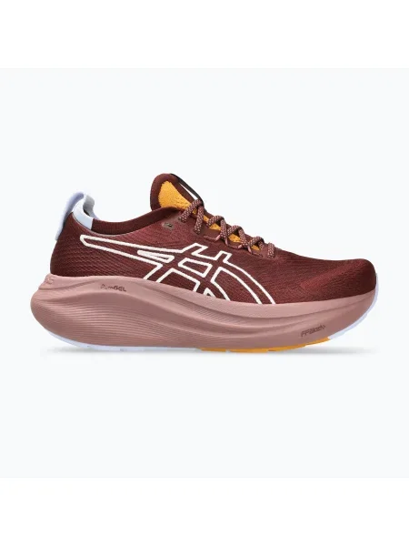 Női futócipő Asics Gel-Nimbus 27 TR nature bathing/sötétvörös planet Gel-Nimbus 27 TR zöld