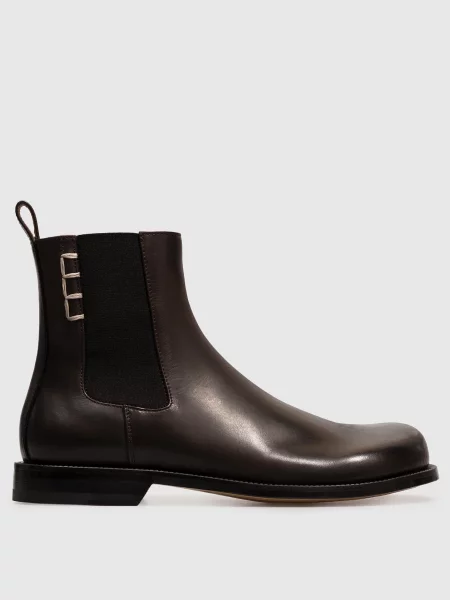 Кожаные ботинки челси Jw Anderson коричневые