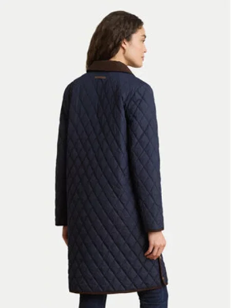 LAUREN RALPH LAUREN Prehodna jakna Crested Quilt Mornarsko modra