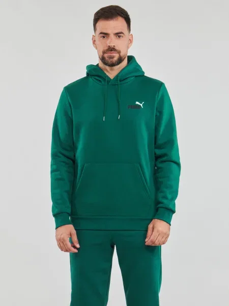Hanorac cu glugă Puma cu autograf verde