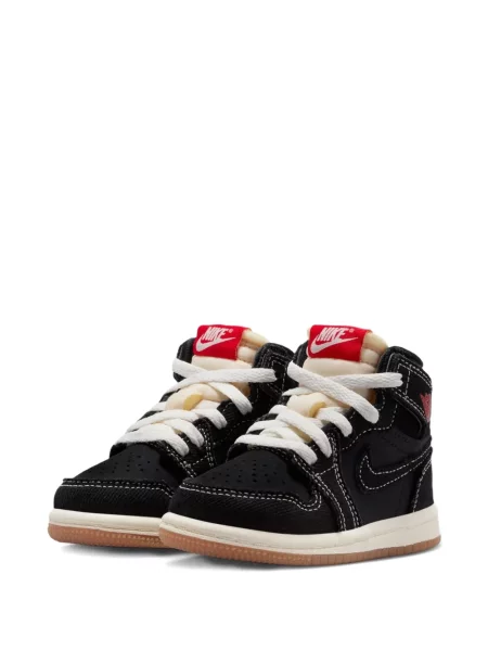 Sneakersy dziecięce Jordan 1 Retro czarne