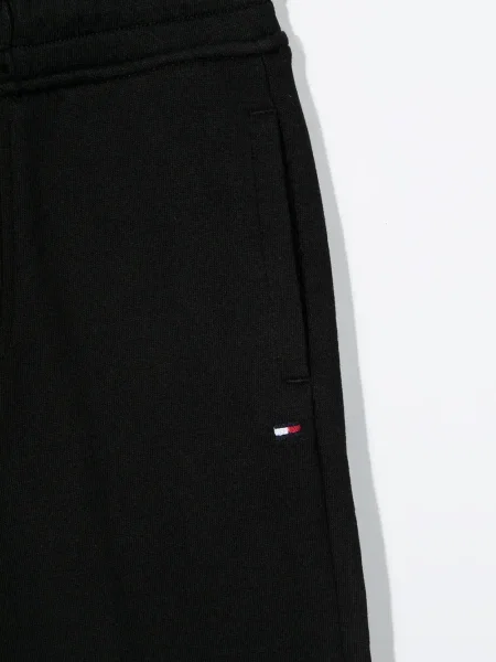 Spodnie dziecięce Tommy Hilfiger czarne
