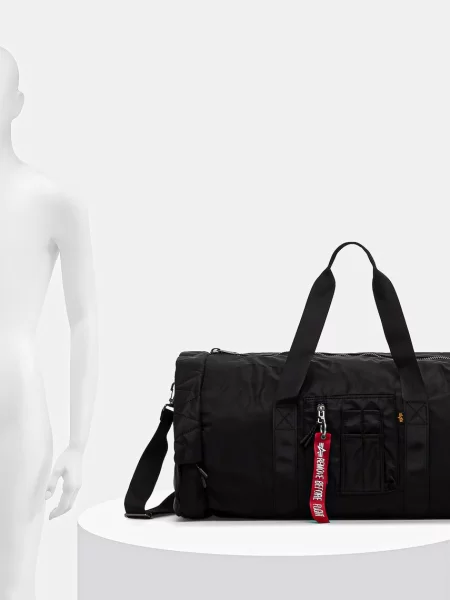 Alpha Industries táska Gym fekete