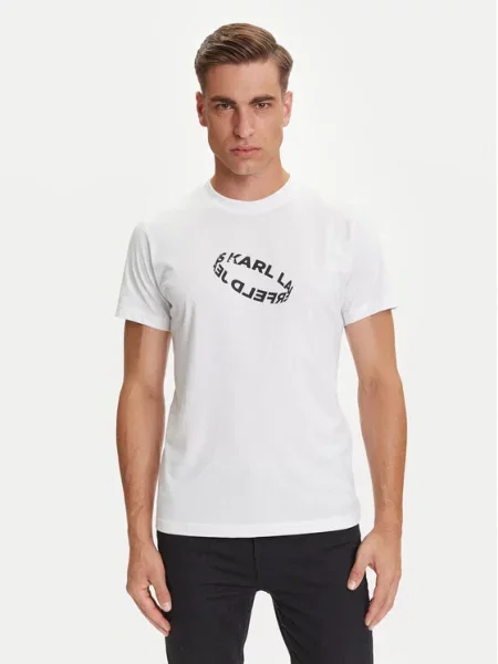 KARL LAGERFELD JEANS Majica črna bela