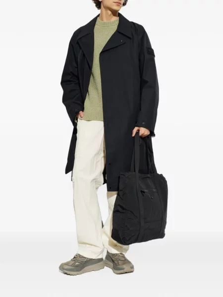 Pulover Stone Island cu strasuri verde