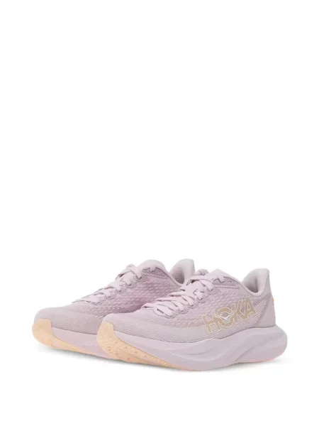 Sneakerși Hoka cu autograf roz