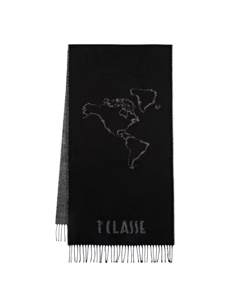 Šal Alviero Martini Prima Classe črna