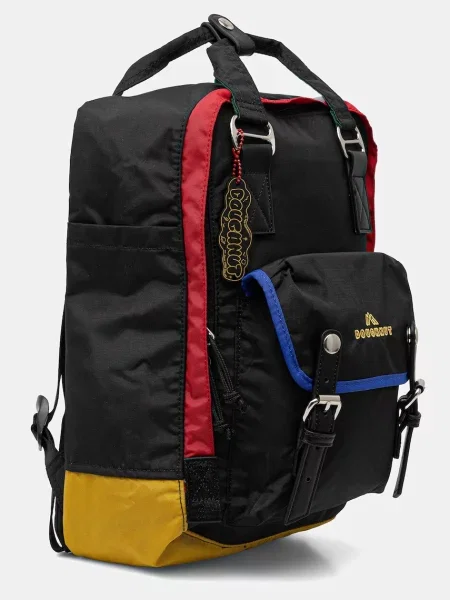 Однотонный большой рюкзак Doughnut черный