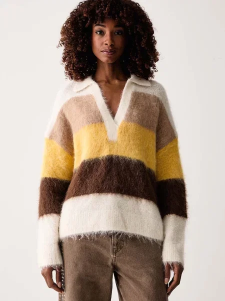 Pinko De lână pulover Strillo | Relaxed fit bej