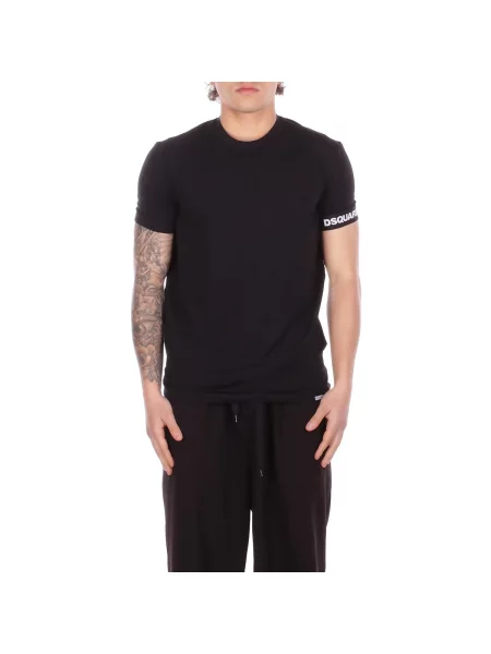 Tričko Dsquared černé