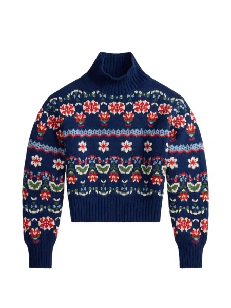 Копринена карирана шапка с козирки Polo Ralph Lauren с автограф синьо