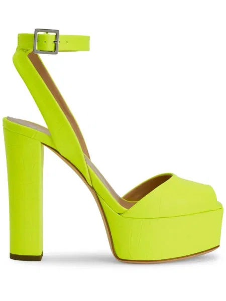 Sandale Giuseppe Zanotti cu imagine galben