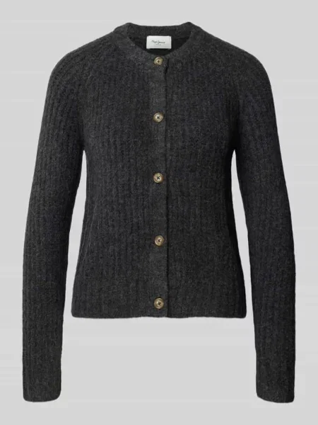 Kardigan o kroju regular fit z dodatkiem wełny model ASHLEY CARDIGAN' Pepe Jeans