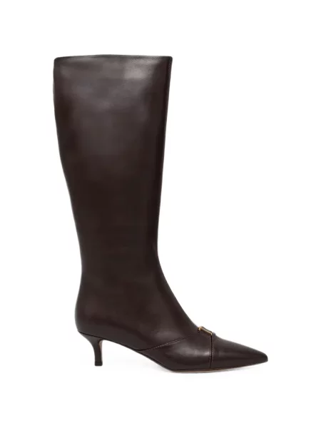 Botine Twinset cu autograf maro