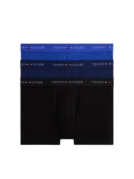 Boxeri Tommy Hilfiger cu autograf albastru