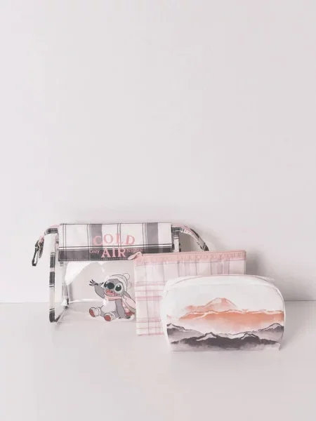 Комплект косметичок women'secret x LILO & STITCH рожевий