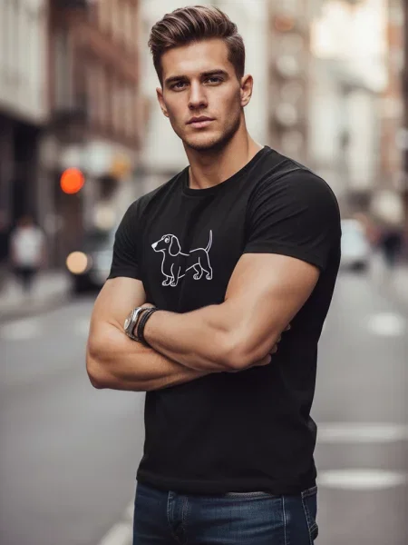 Geanta de piele Dstreet