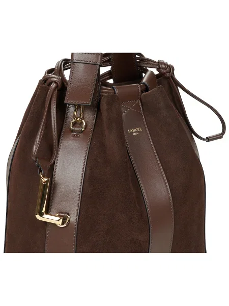 Crossbody kabelka Lancel hnedá