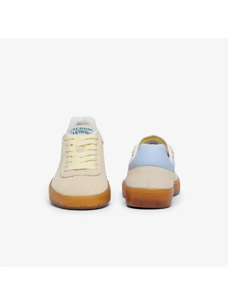 Lacoste Zamszowe Sneakersy Baseshot beżowy